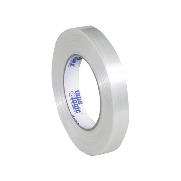 Tape Logic 3/4'' x 60 yds. Tape Logic 1550 Strapping Tape, 12PK T914155012PK - main